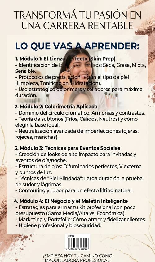 El Arte de Cobrar por tu Pasión: De Aficionada a Maquilladora Profesional